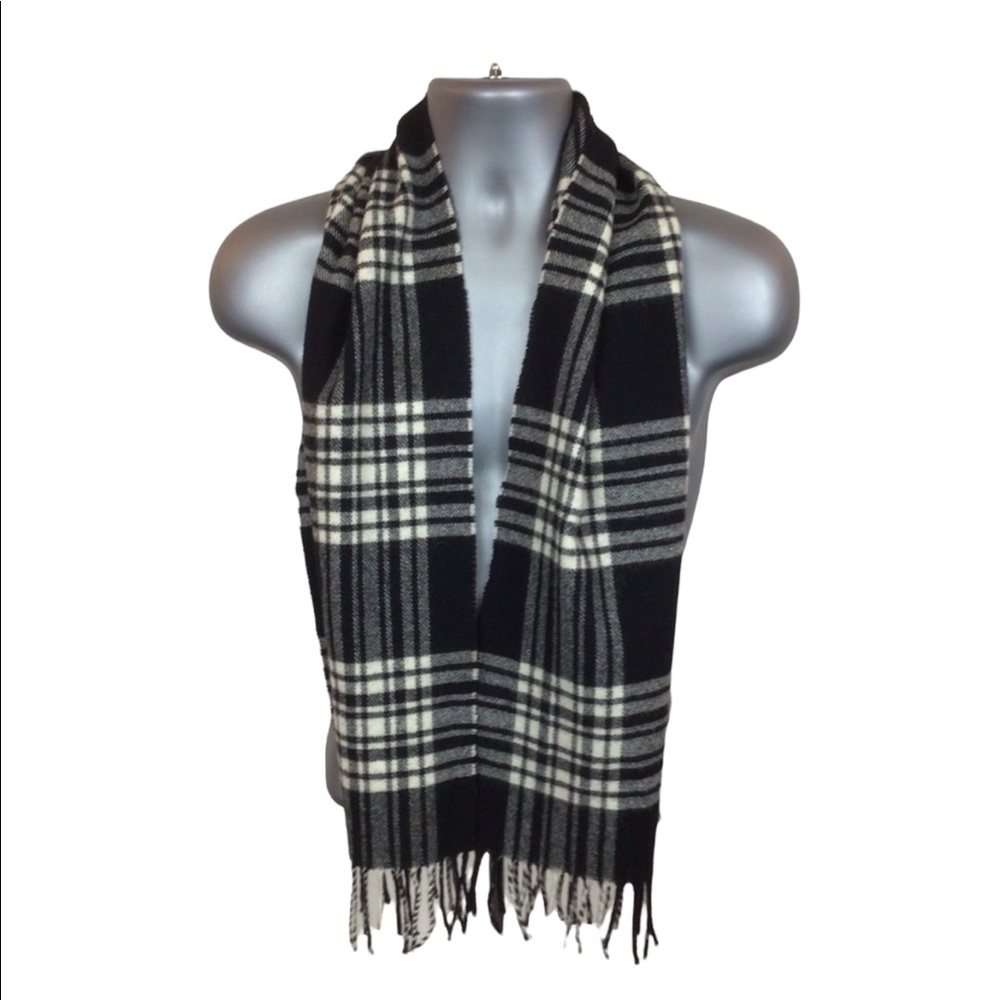 Lambswool Made in Scotland  Tartan Plaid Wool Scarf